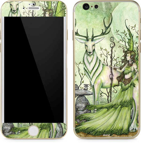 Amy Brown Guardian Fairy and Stag iPhone 6/6s Skin