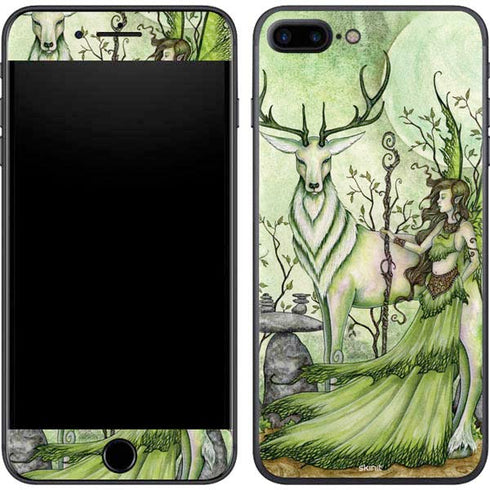 Amy Brown Guardian Fairy and Stag iPhone 7 Plus Skin
