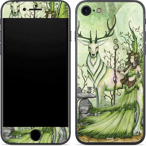 Amy Brown Guardian Fairy and Stag iPhone 7 Skin