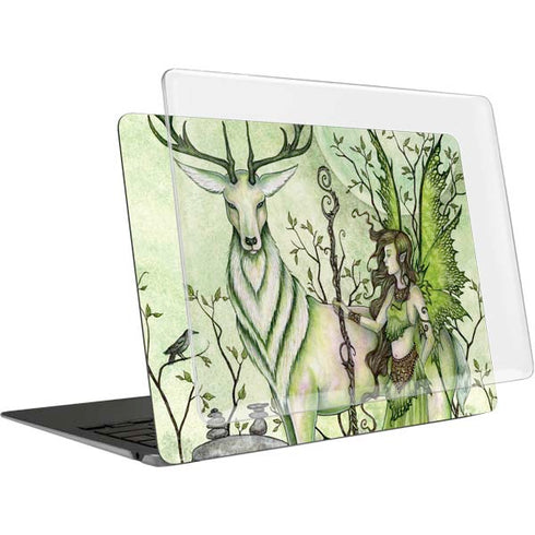 Guardian Fairy and Stag by Amy Brown MacBook Air 13in M1 (2021) Case plus Skin
