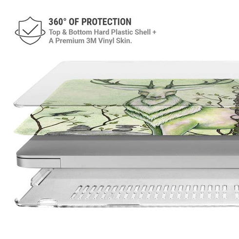 Guardian Fairy and Stag by Amy Brown MacBook Air 13in M1 (2021) Case plus Skin