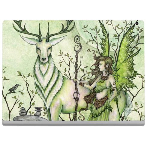 Amy Brown Guardian Fairy and Stag Surface Book 2 13.5in Skin