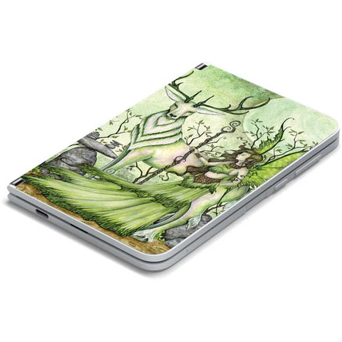 Amy Brown Guardian Fairy and Stag Surface Duo Skin