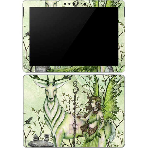 Amy Brown Guardian Fairy and Stag Surface Go Skin