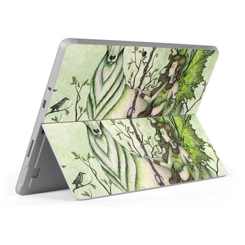 Amy Brown Guardian Fairy and Stag Surface Go Skin