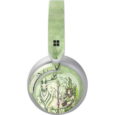 Amy Brown Guardian Fairy and Stag Surface Headphones Skin