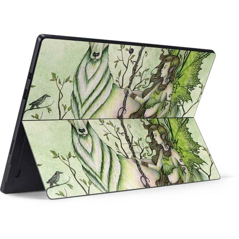Amy Brown Guardian Fairy and Stag Surface Pro 7 Skin