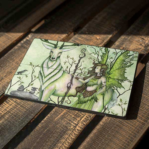 Amy Brown Guardian Fairy and Stag Surface Pro 7 Skin