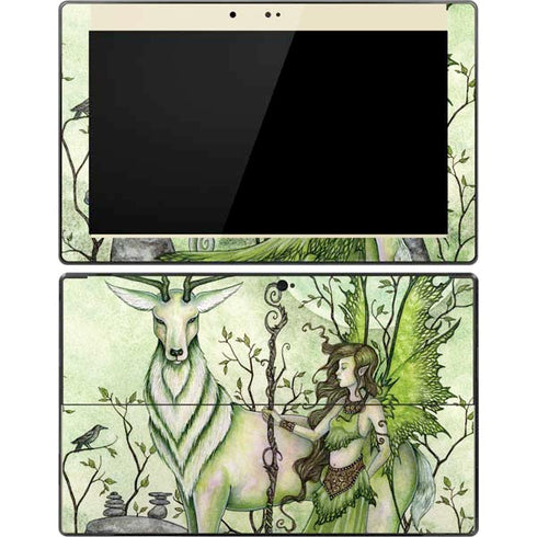 Amy Brown Guardian Fairy and Stag Surface Pro Tablet Skin