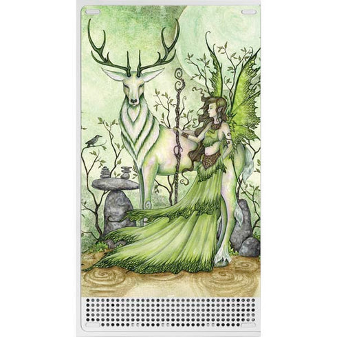 Amy Brown Guardian Fairy and Stag Xbox Series S Bundle Skin