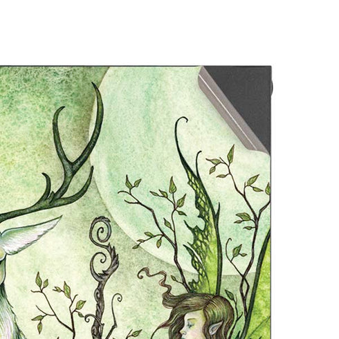 Amy Brown Guardian Fairy and Stag Xbox Series X Console Skin