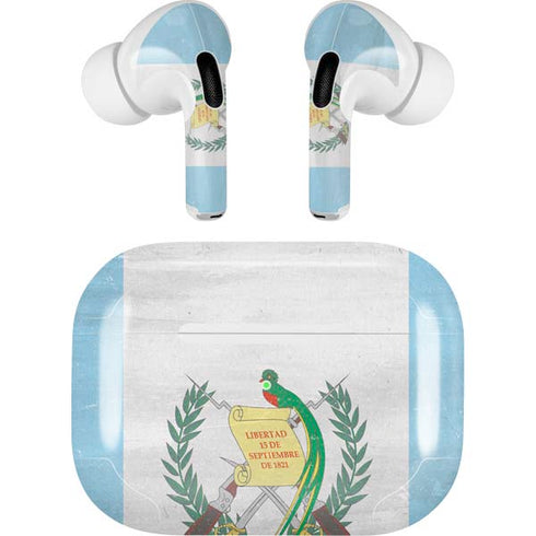 Guatemala Flag Distressed AirPods Pro 2nd Gen Skin