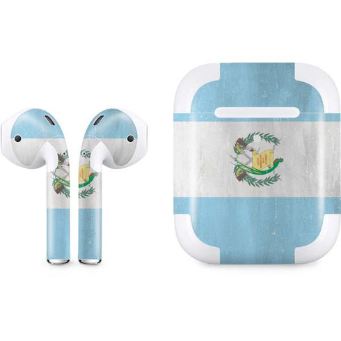 Guatemala Flag Distressed Apple AirPods 2 Skin