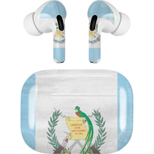 Guatemala Flag Distressed Apple AirPods Pro Skin