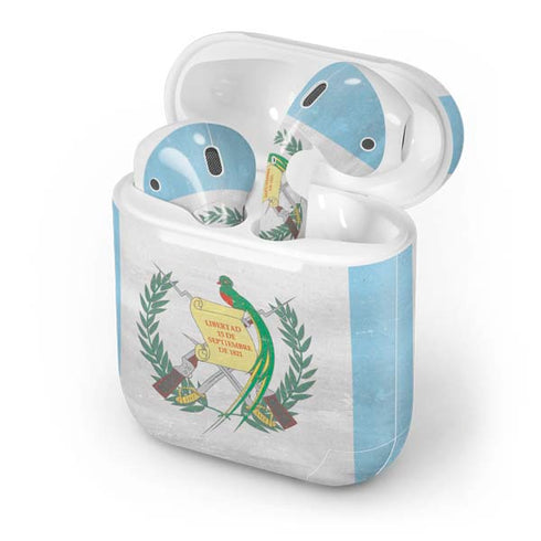 Guatemala Flag Distressed Apple AirPods Skin