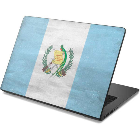 Guatemala Flag Distressed Dell Chromebook Skin