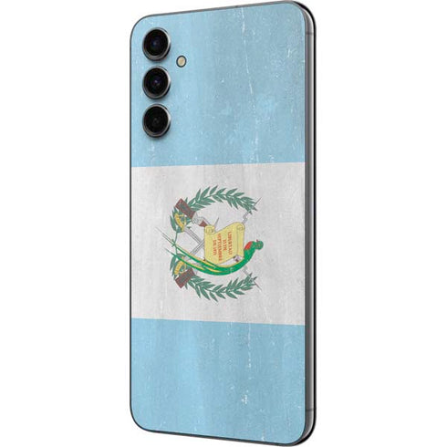 Guatemala Flag Distressed Galaxy A14 5G Skin