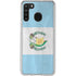 Guatemala Flag Distressed Galaxy A21 Clear Case