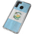 Guatemala Flag Distressed Galaxy A21 Clear Case