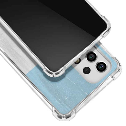 Guatemala Flag Distressed Galaxy A33 5G Clear Case