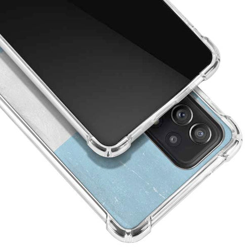 Guatemala Flag Distressed Galaxy A52 5G Clear Case