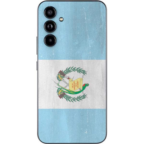 Guatemala Flag Distressed Galaxy A54 5G Skin