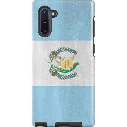 Guatemala Flag Distressed Galaxy Note 10 Pro Case