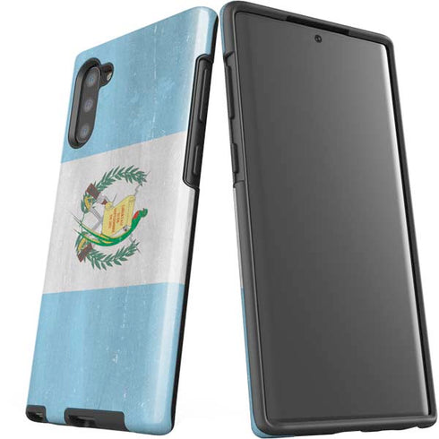 Guatemala Flag Distressed Galaxy Note 10 Pro Case