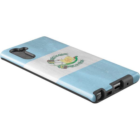 Guatemala Flag Distressed Galaxy Note 10 Pro Case