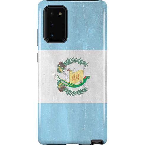 Guatemala Flag Distressed Galaxy Note20 5G Pro Case