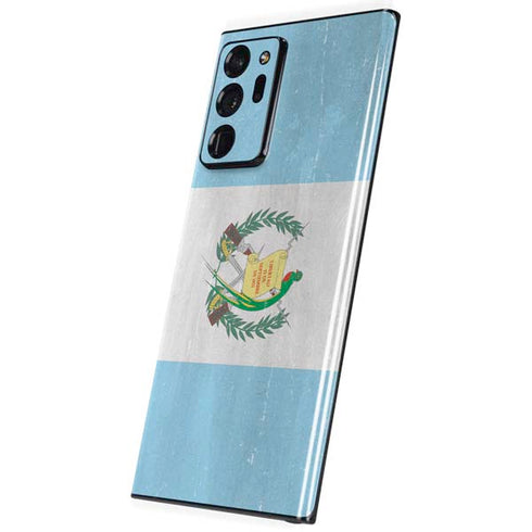 Guatemala Flag Distressed Galaxy Note20 Ultra 5G Skin