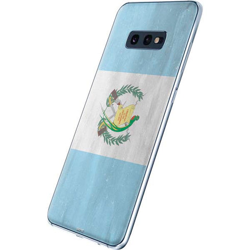 Guatemala Flag Distressed Galaxy S10e Skin