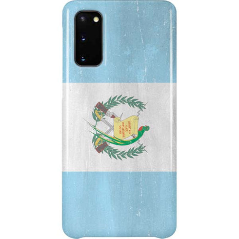 Guatemala Flag Distressed Galaxy S20 Lite Case
