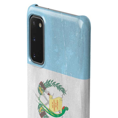 Guatemala Flag Distressed Galaxy S20 Lite Case