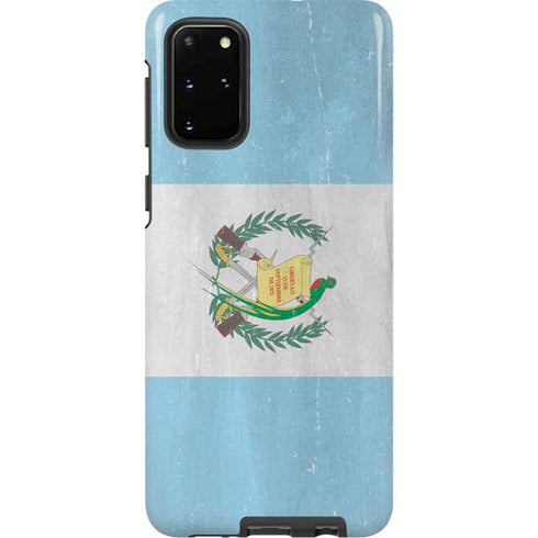 Guatemala Flag Distressed Galaxy S20 Plus Pro Case