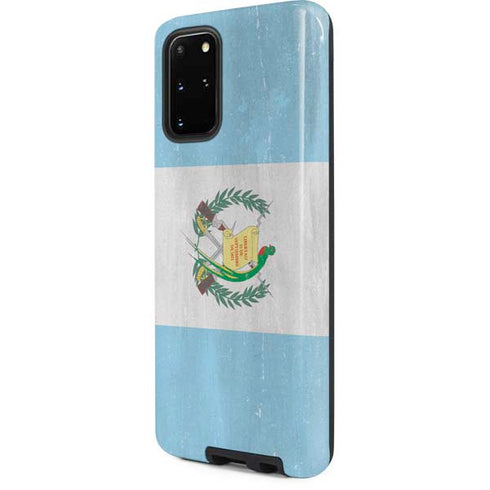 Guatemala Flag Distressed Galaxy S20 Plus Pro Case