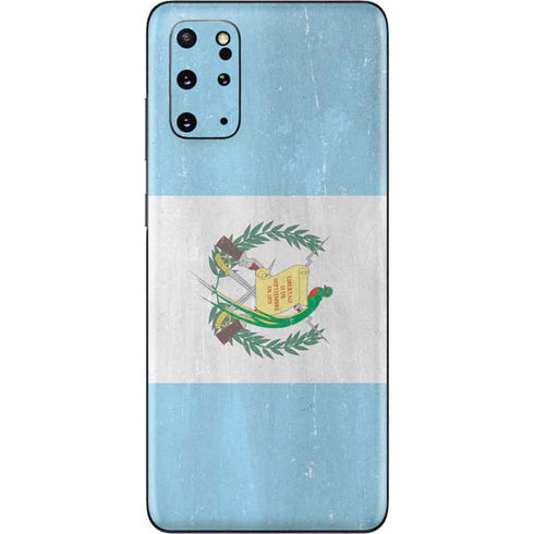Guatemala Flag Distressed Galaxy S20 Plus Skin