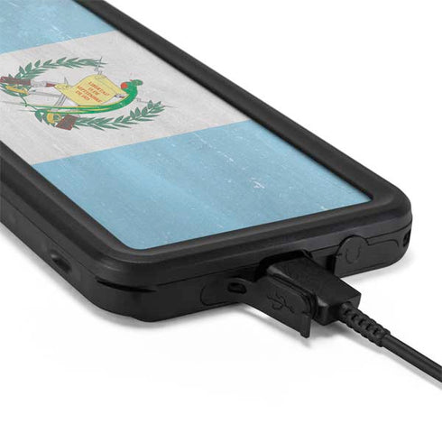 Guatemala Flag Distressed Galaxy S20 Plus Waterproof Case