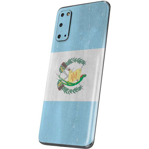 Guatemala Flag Distressed Galaxy S20 Skin