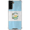 Guatemala Flag Distressed Galaxy S21 FE Clear Case