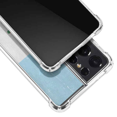 Guatemala Flag Distressed Galaxy S21 Ultra 5G Clear Case