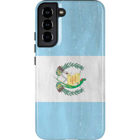 Guatemala Flag Distressed Galaxy S22 Plus Pro Case