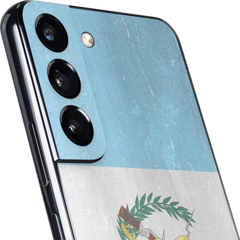 Guatemala Flag Distressed Galaxy S22 Skin