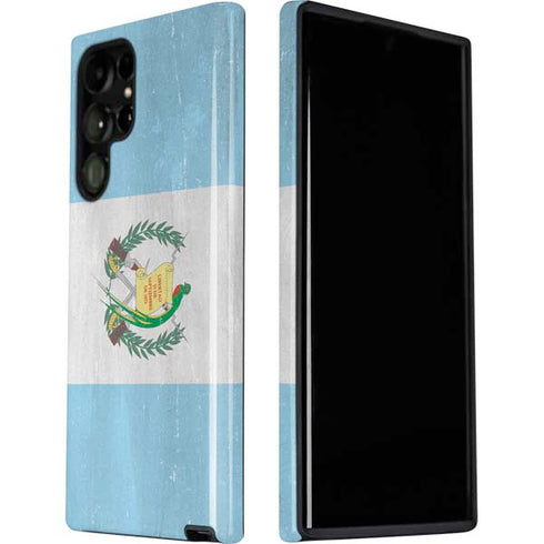 Guatemala Flag Distressed Galaxy S22 Ultra Pro Case