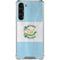 Guatemala Flag Distressed Galaxy S23 Plus Clear Case