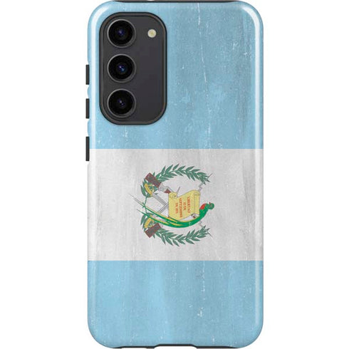 Guatemala Flag Distressed Galaxy S23 Plus Pro Case