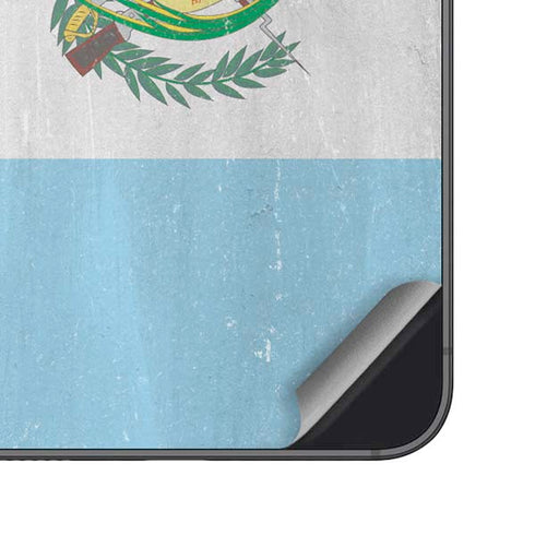 Guatemala Flag Distressed Galaxy S23 Plus Skin