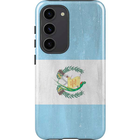 Guatemala Flag Distressed Galaxy S23 Pro Case