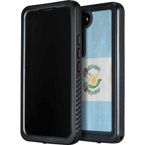 Guatemala Flag Distressed Galaxy S23 Waterproof Case