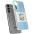 Guatemala Flag Distressed Galaxy S24 Plus Clear Case